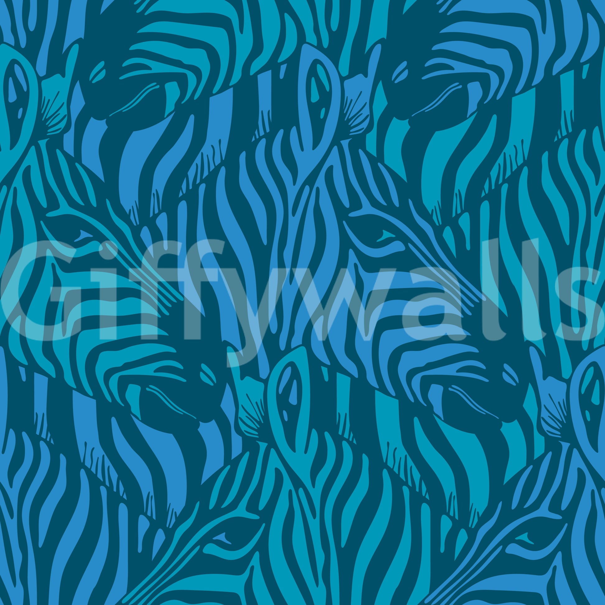 The design is non-realistic and interpretive.

