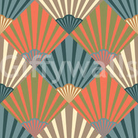 The geometric shapes are a central focus of the image.

