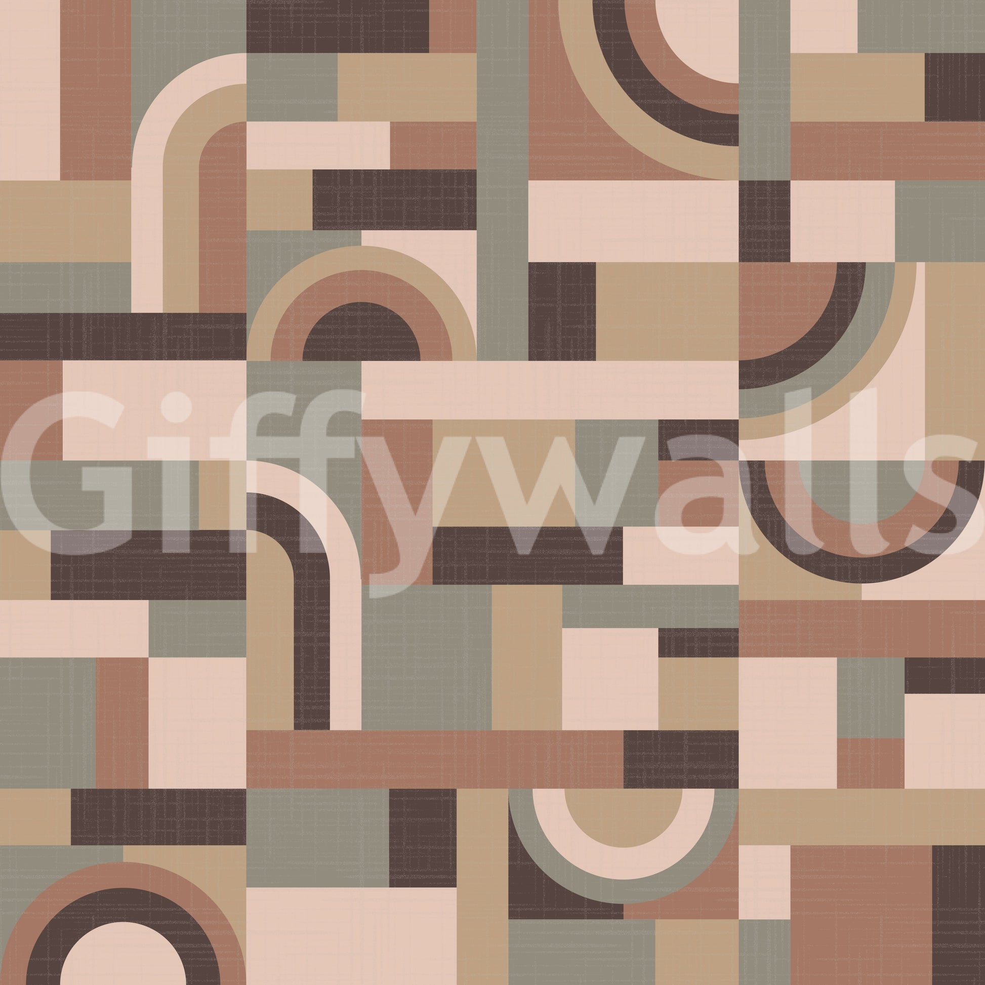 The wallpaper has a smooth, non-reflective matte finish.

