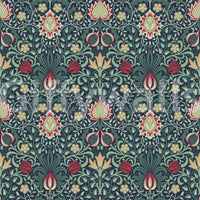 The wallpaper has a smooth, non-reflective matte finish.

