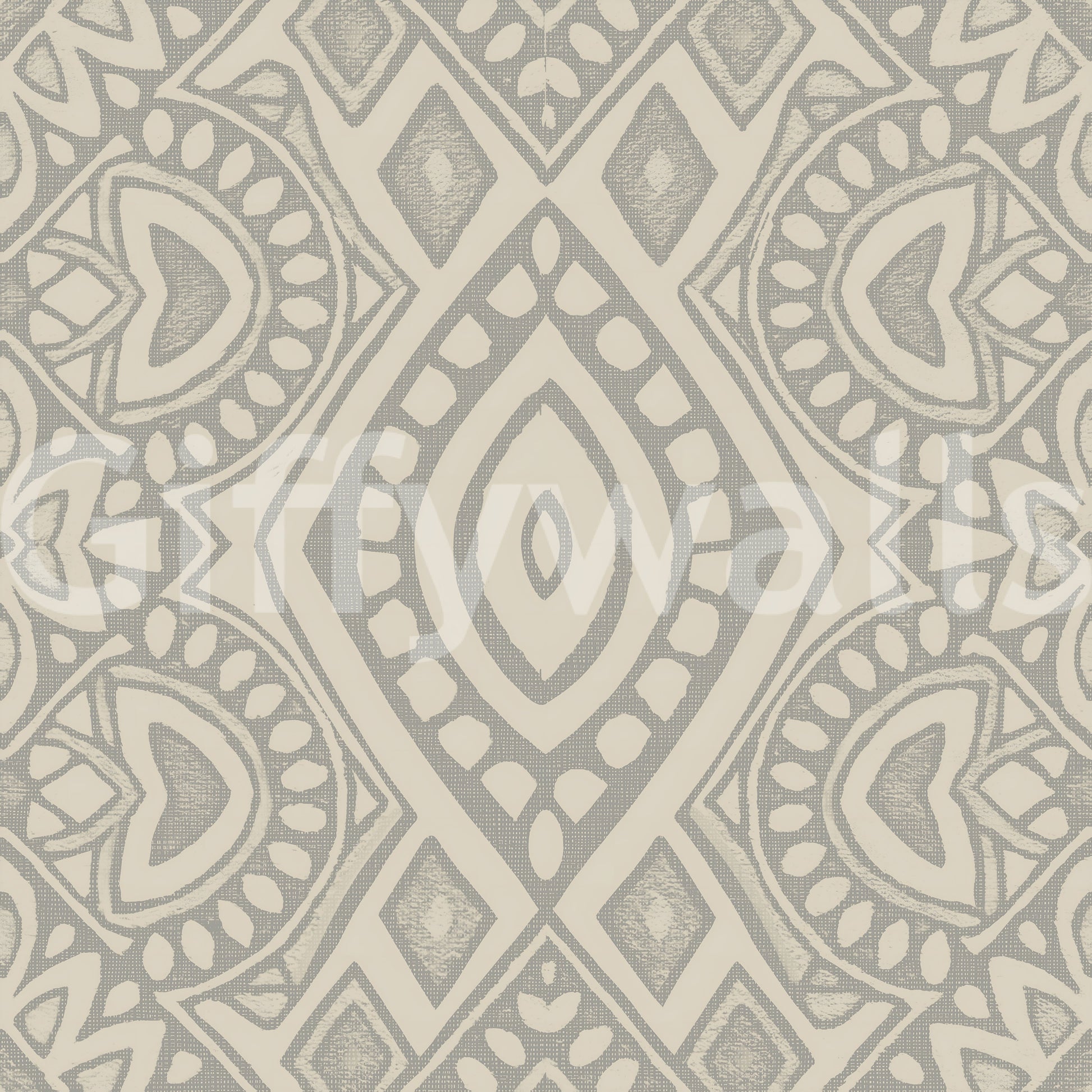 The wallpaper has a smooth, non-reflective matte finish.

