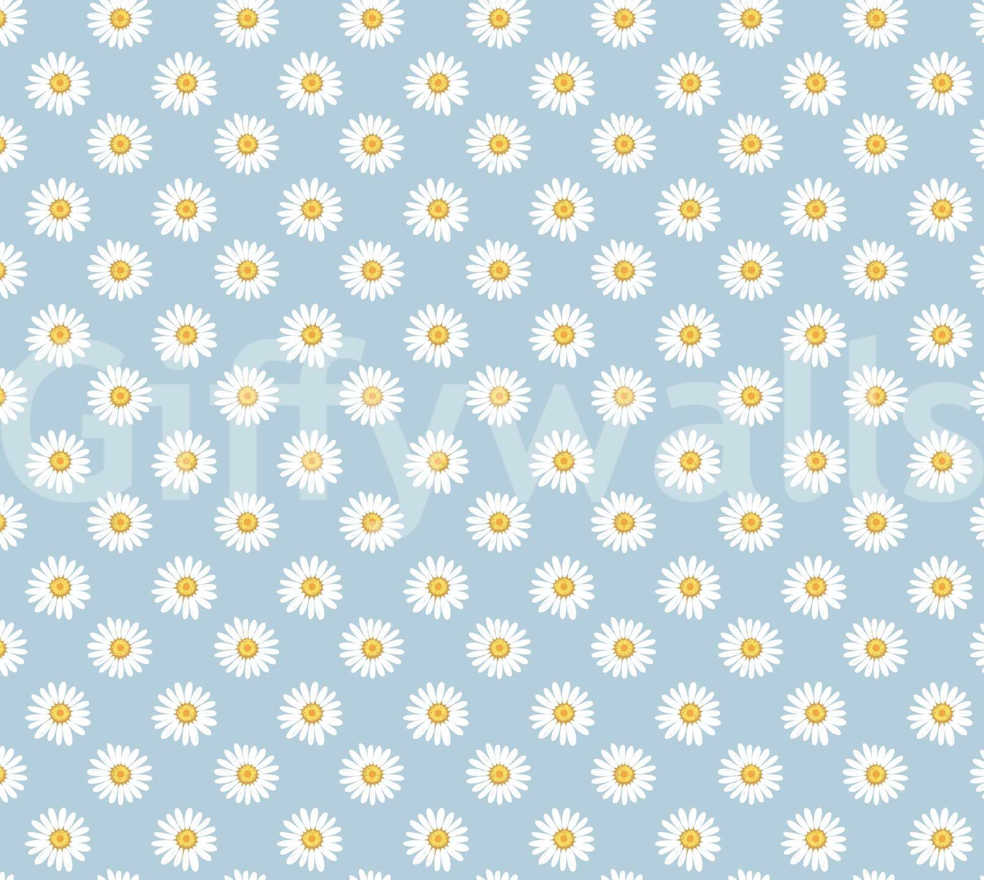 The wallpaper has a smooth, non-reflective matte finish.

