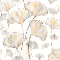 A decorative wall covering with a botanical aesthetic.