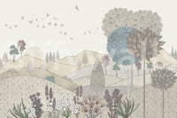 The view shows a serene, fantasy landscape.

