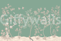 The style is painterly or a detailed illustration.

