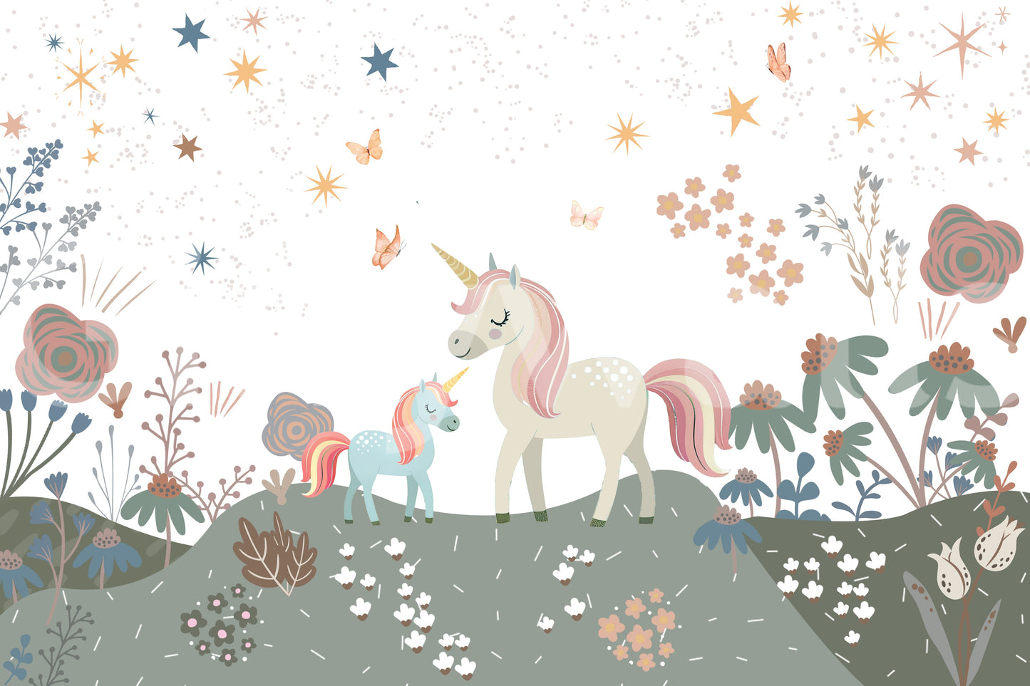 The style is painterly or a detailed illustration.

