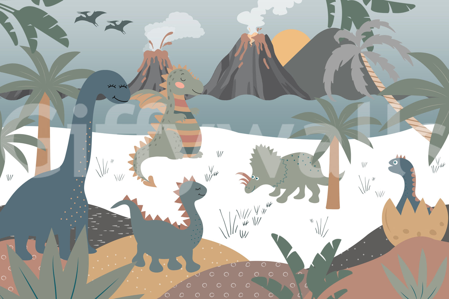 The style is painterly or a detailed illustration.

