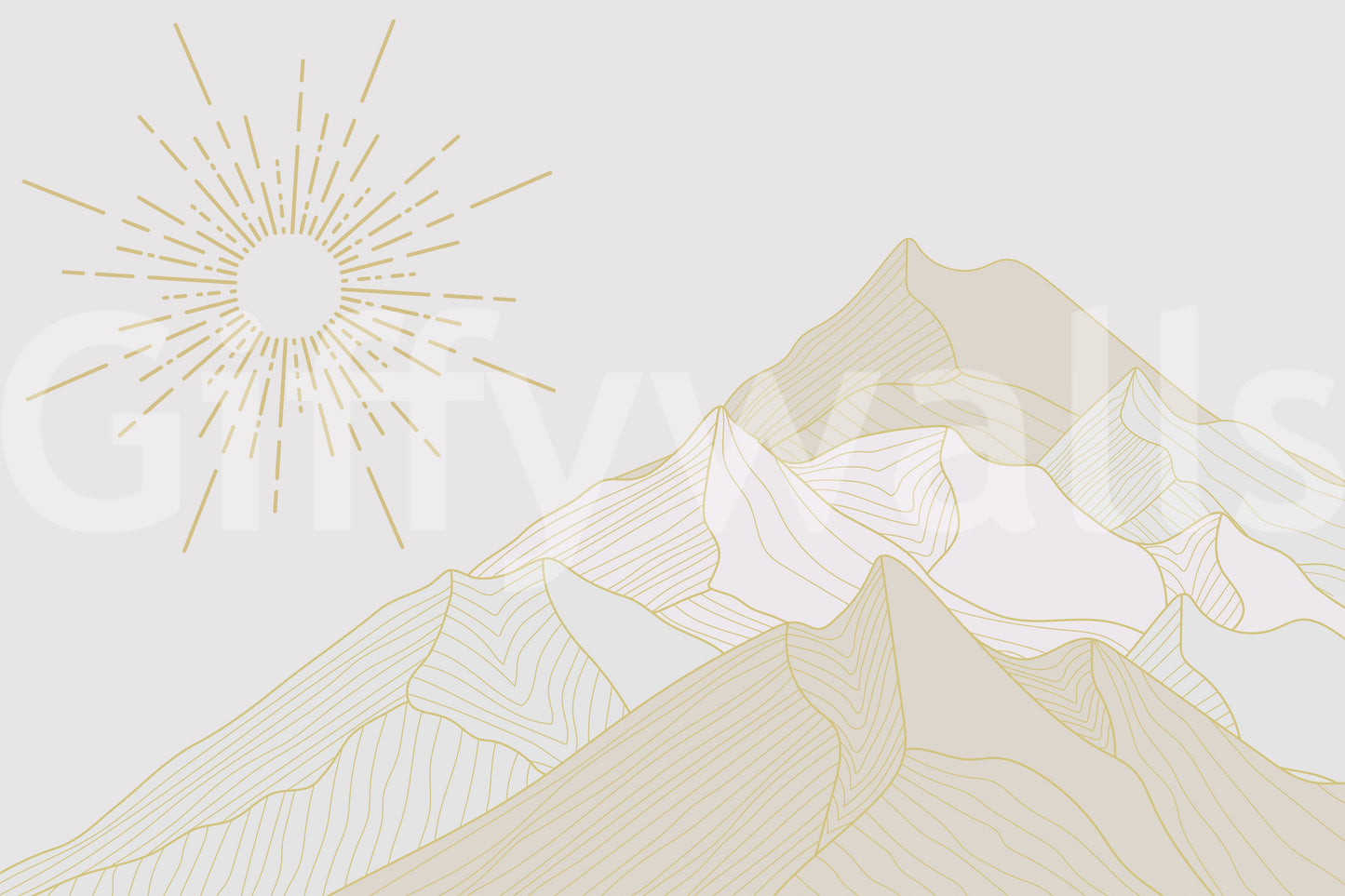 The style is painterly or a soft-focus photograph.

