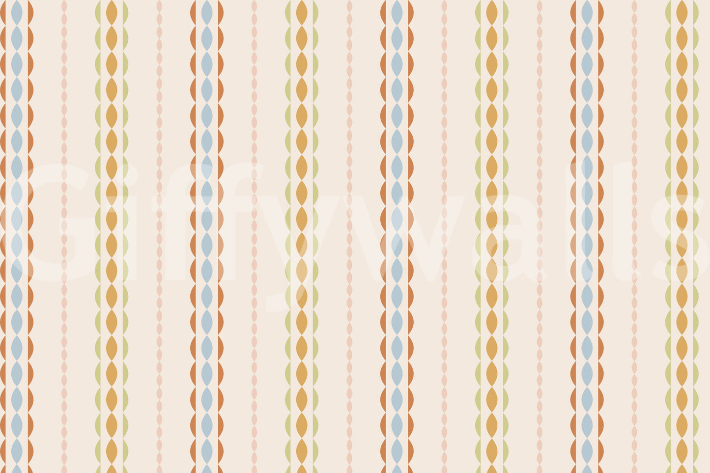 The style is a soft-focus illustration or a painterly design.

