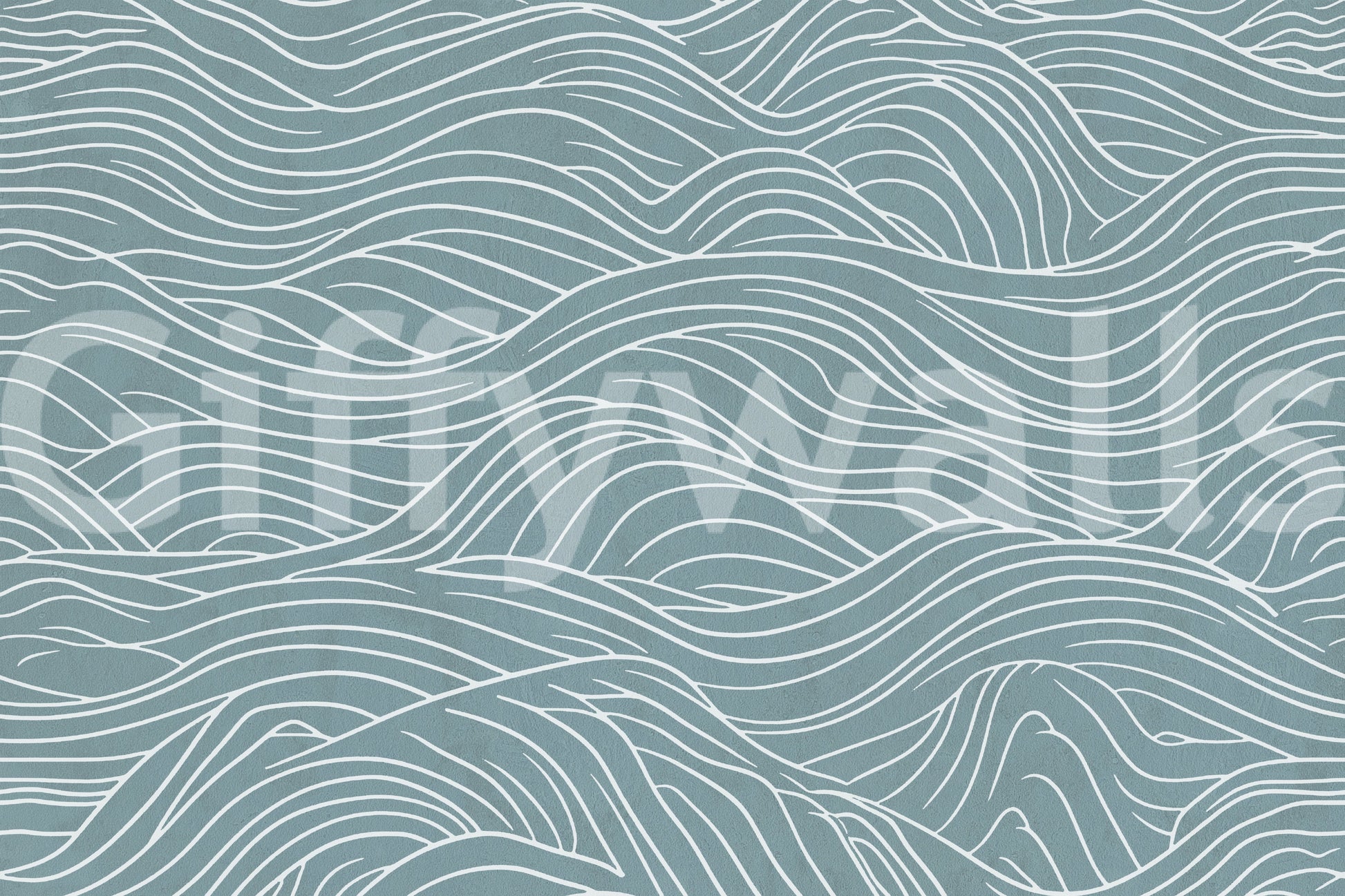 Zen waves, peaceful and calm

