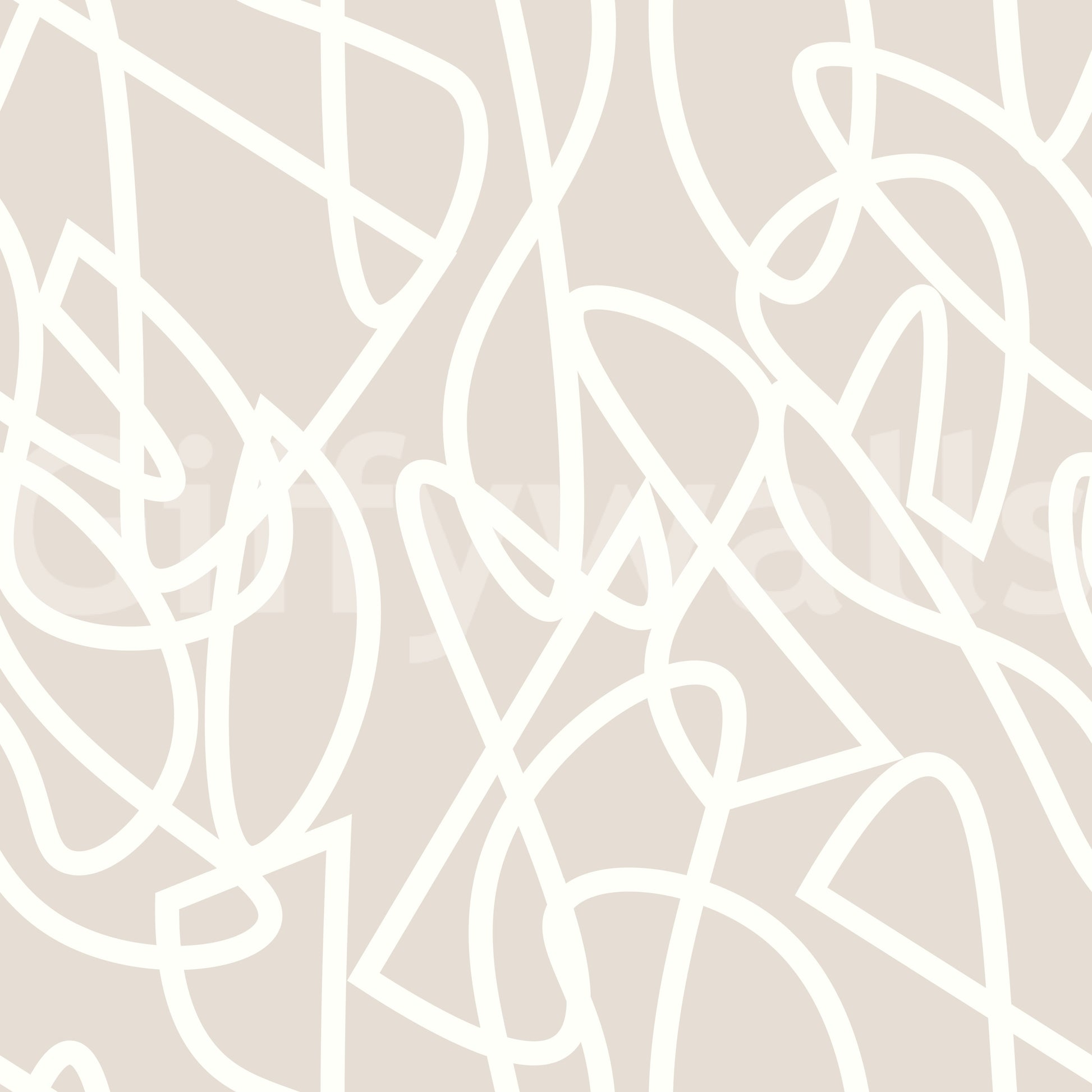 An interior shot with a modern figure pattern

