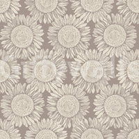 Wallpaper with a gentle floral print