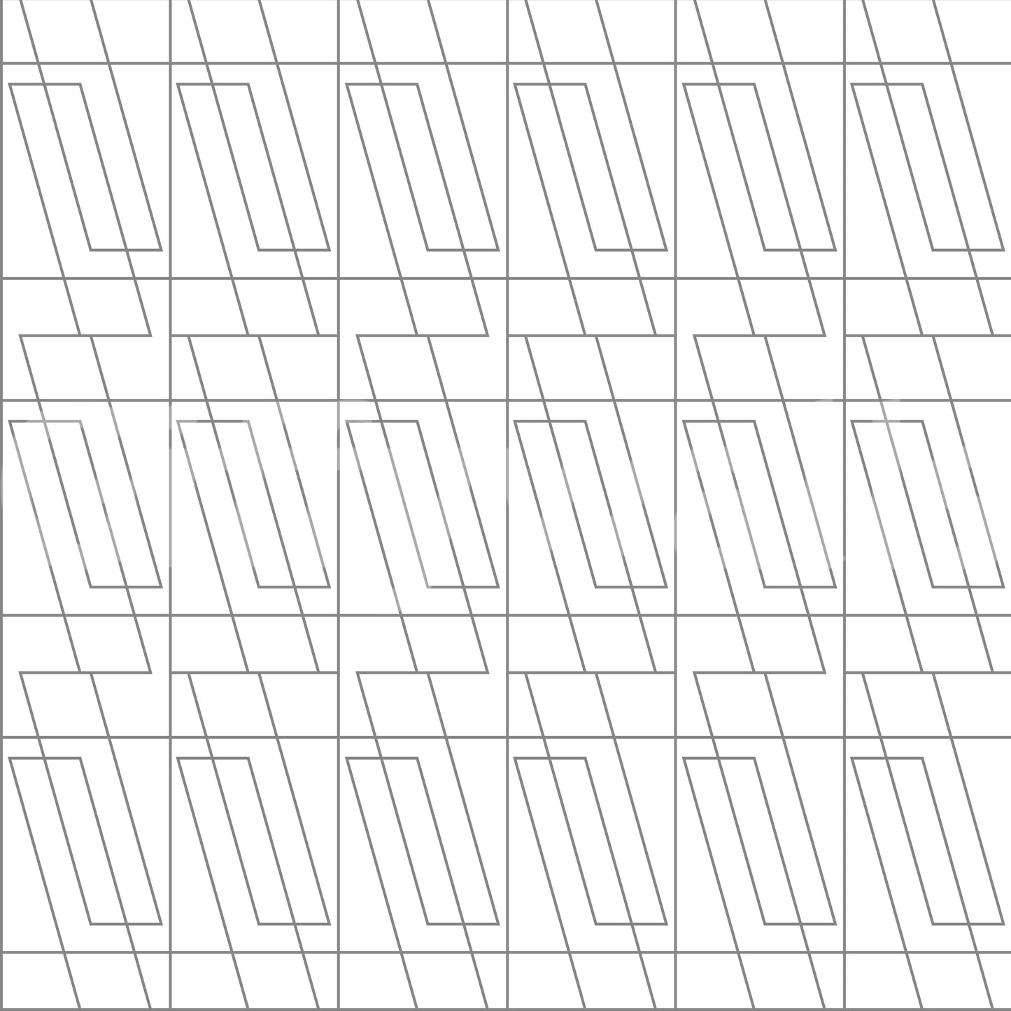 A seamless pattern of flowing lines on a wall

