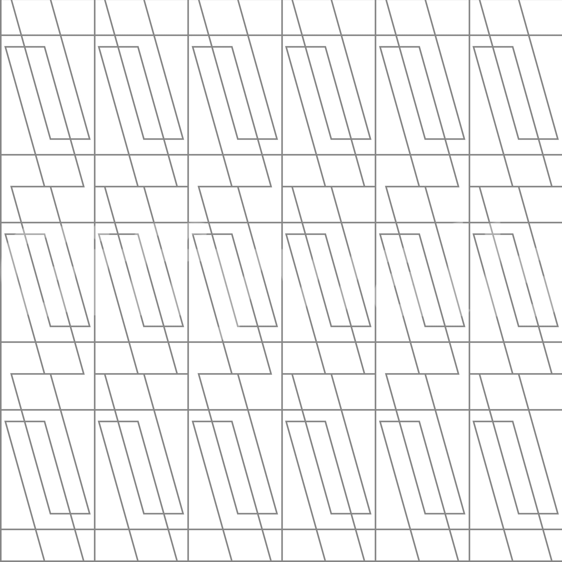 A seamless pattern of flowing lines on a wall

