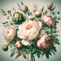 A charming wall decor with a baroque flair.