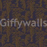 Tiger Dynasty dignified wall art.