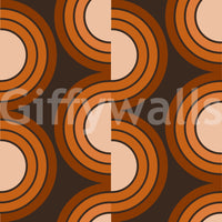 A high-quality retro pattern wall mural for walls.

