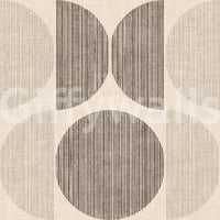 A high-quality beige geometric wall mural for walls.

