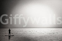 A high-quality serene ocean wall mural for walls.

