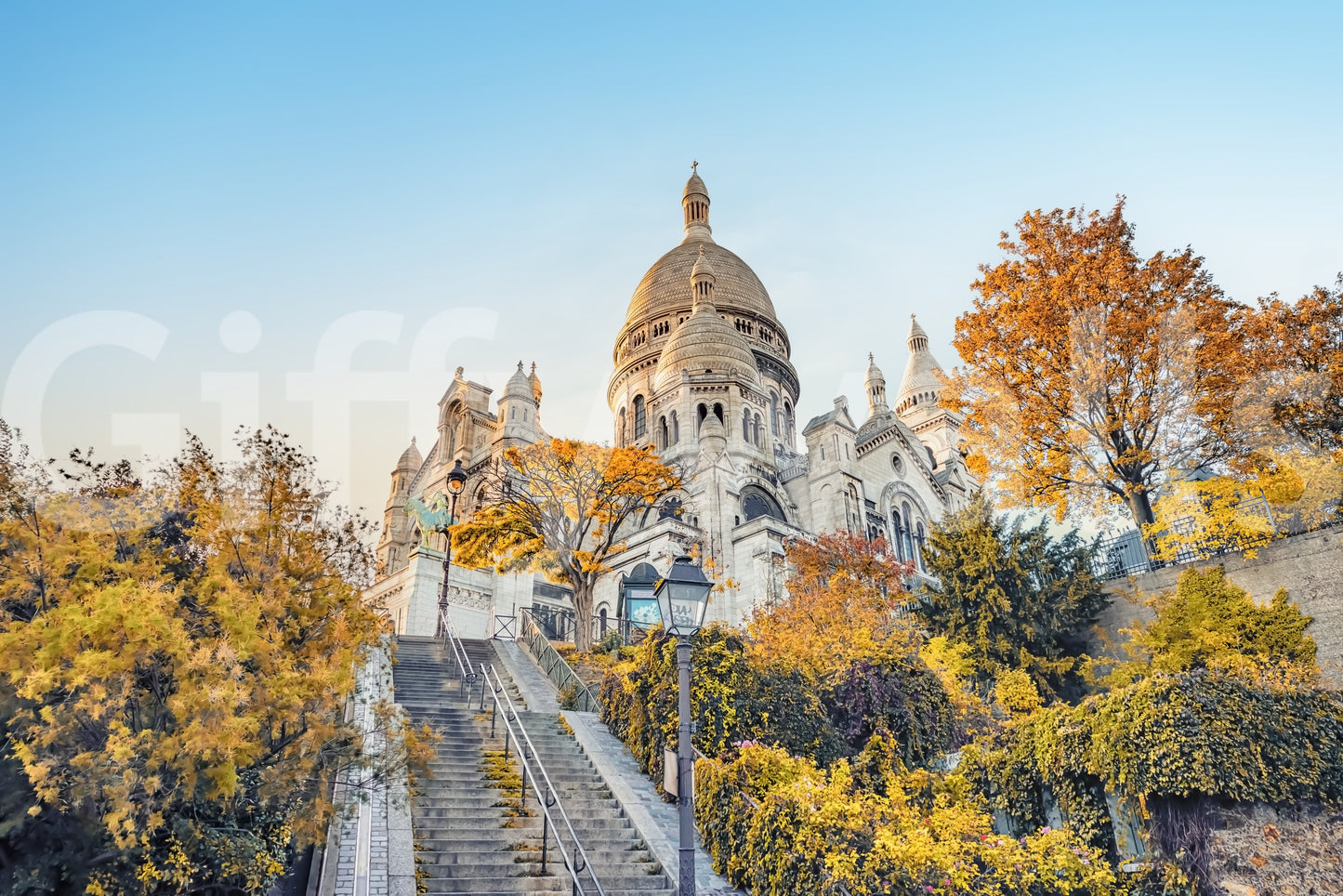 Sacre-Coeur Sunrise Wall Mural