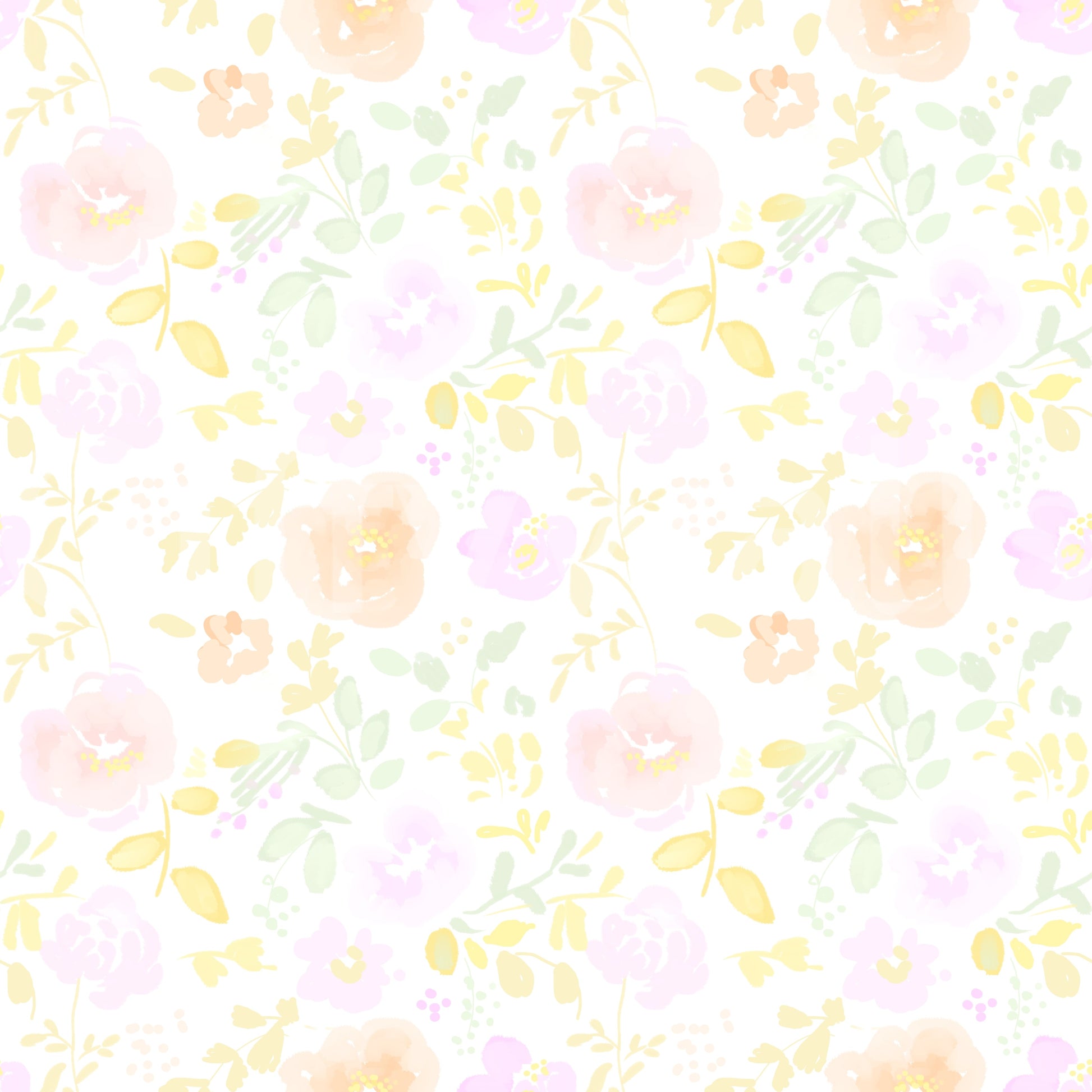 A high-quality serene flower wall mural for walls.

