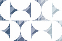 A high-quality minimalist block wall mural for walls.