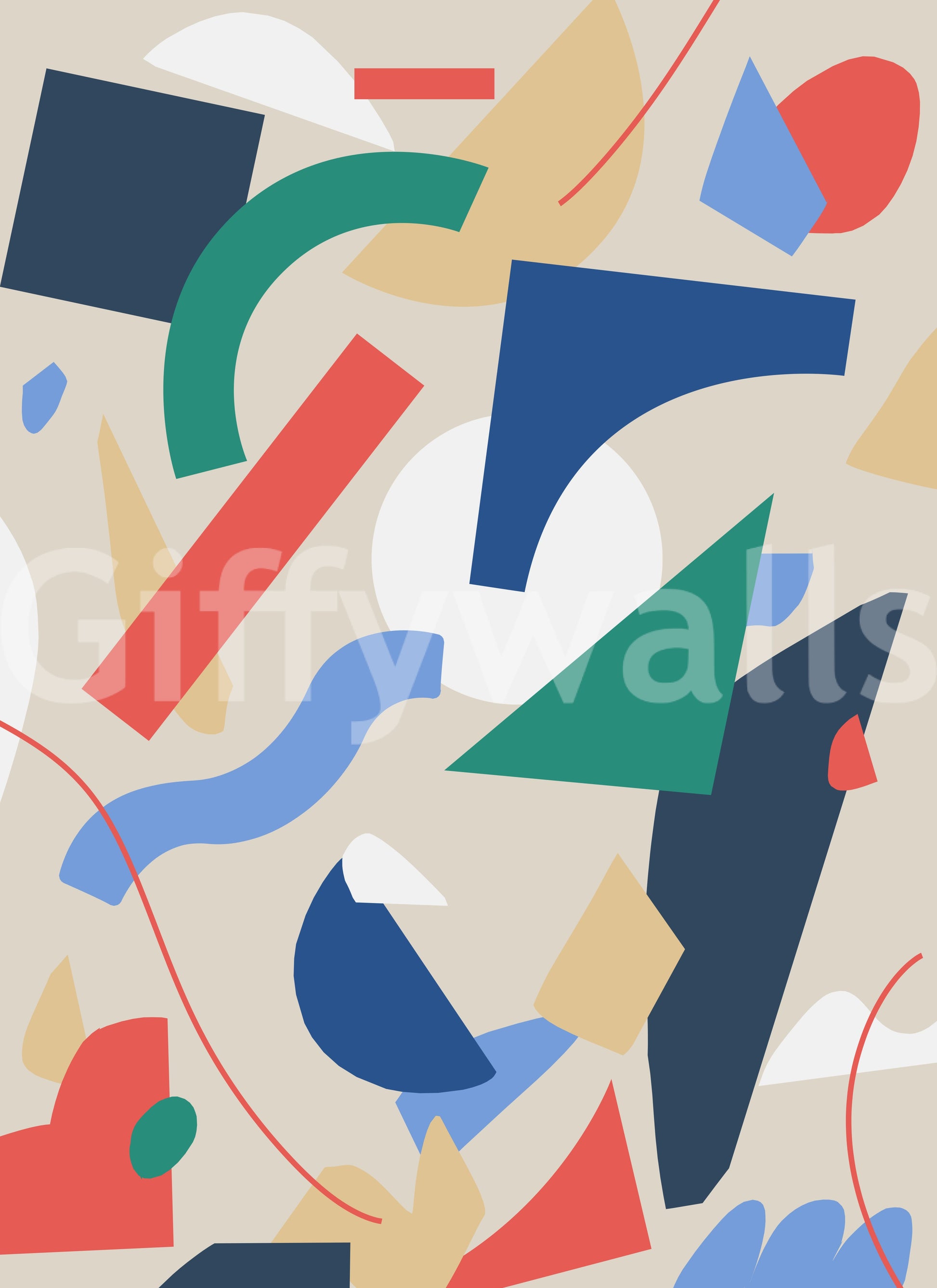 A high-quality creative wall mural for walls.

