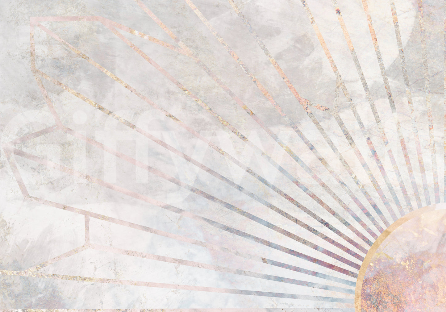 A high-quality minimalist block wall mural for walls.