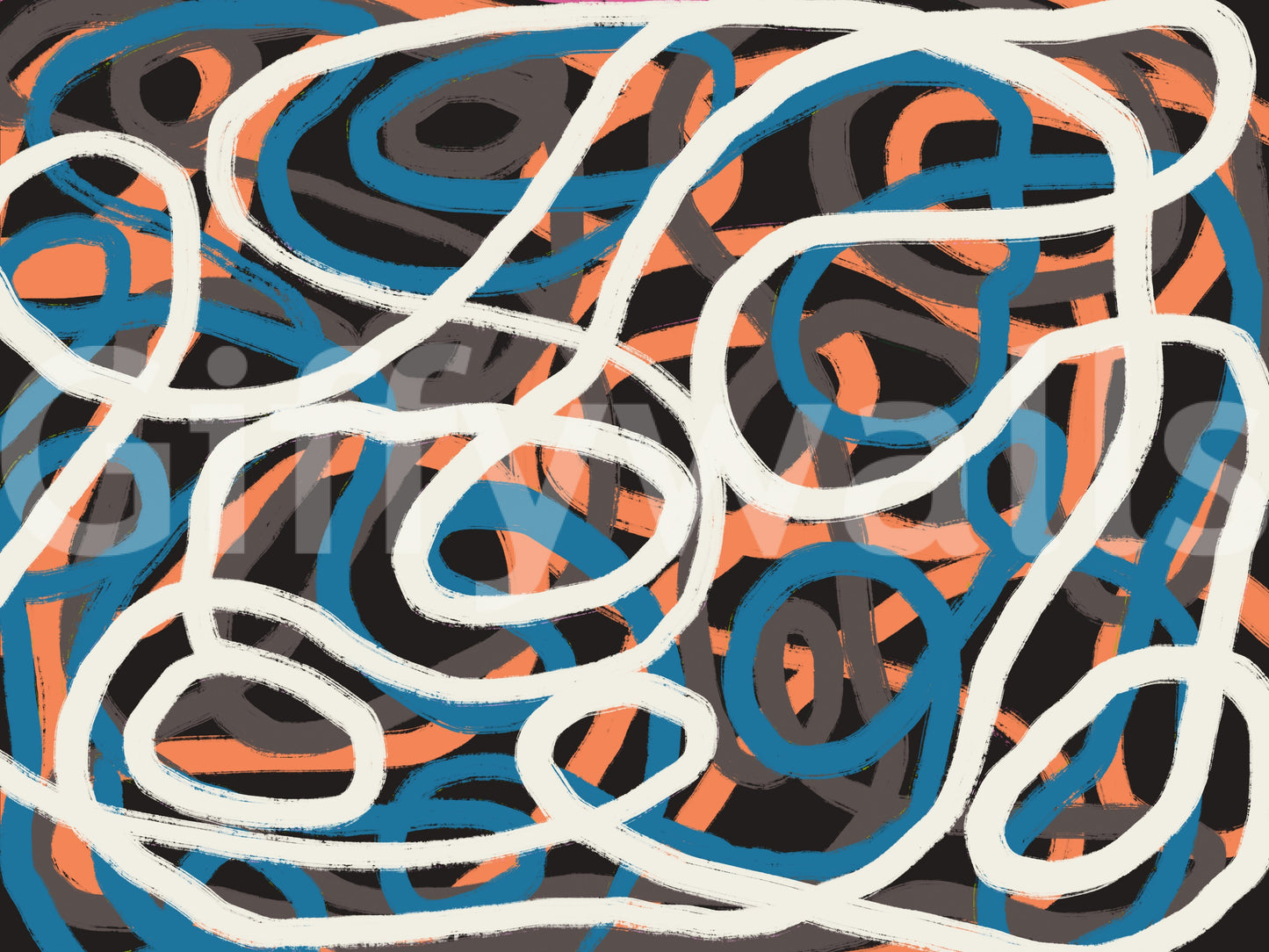 A high-quality abstract print wall mural for walls.