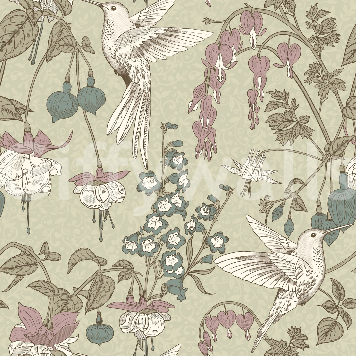 Hummingbird Harmony Wallpaper⁠