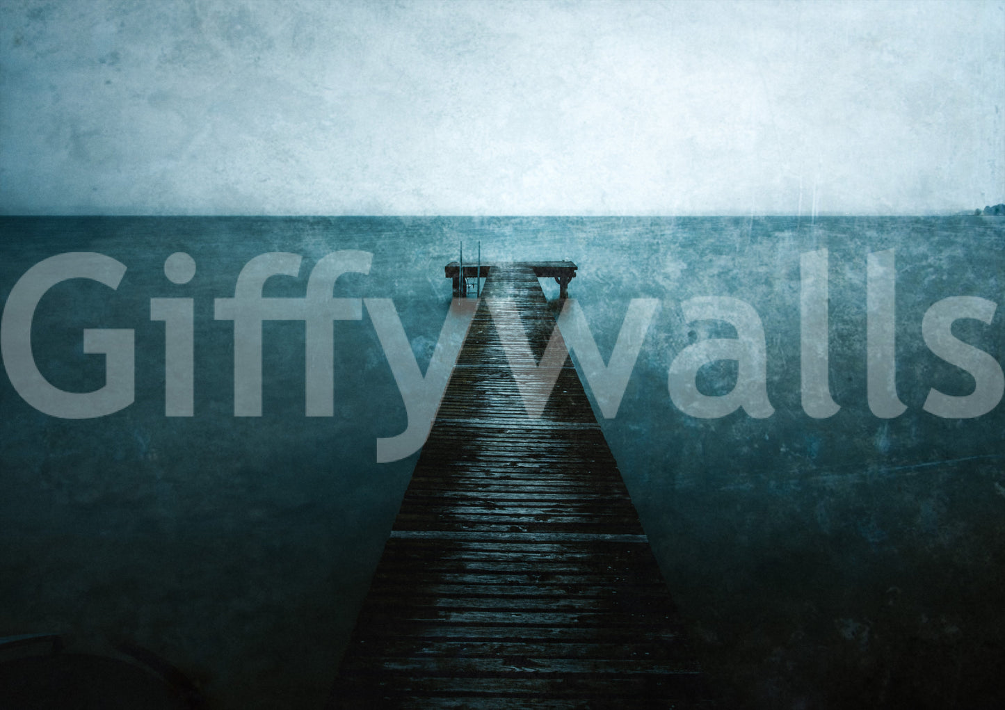 Pier's Edge Wall Mural