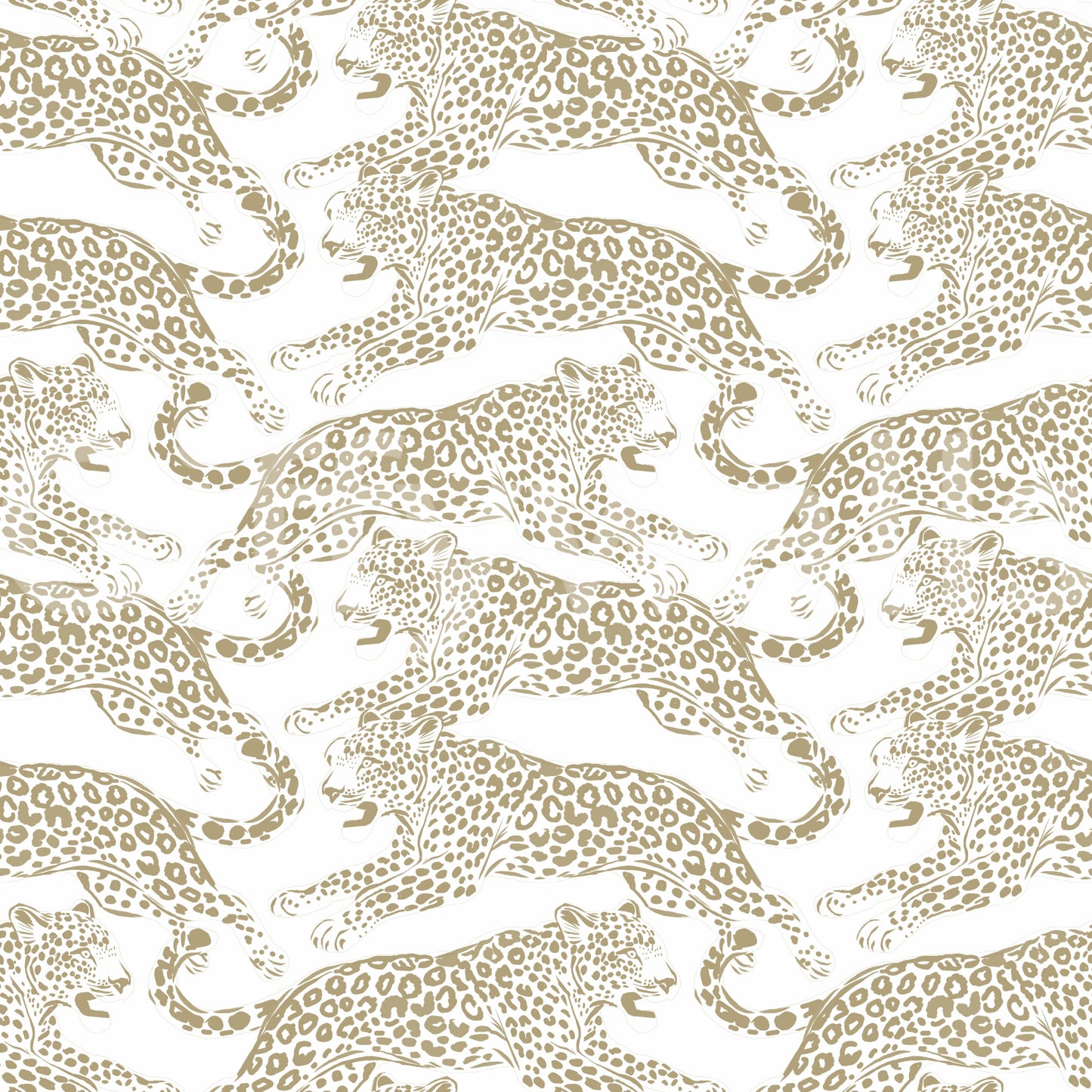 Golden Leopard Dash Wallpaper⁠