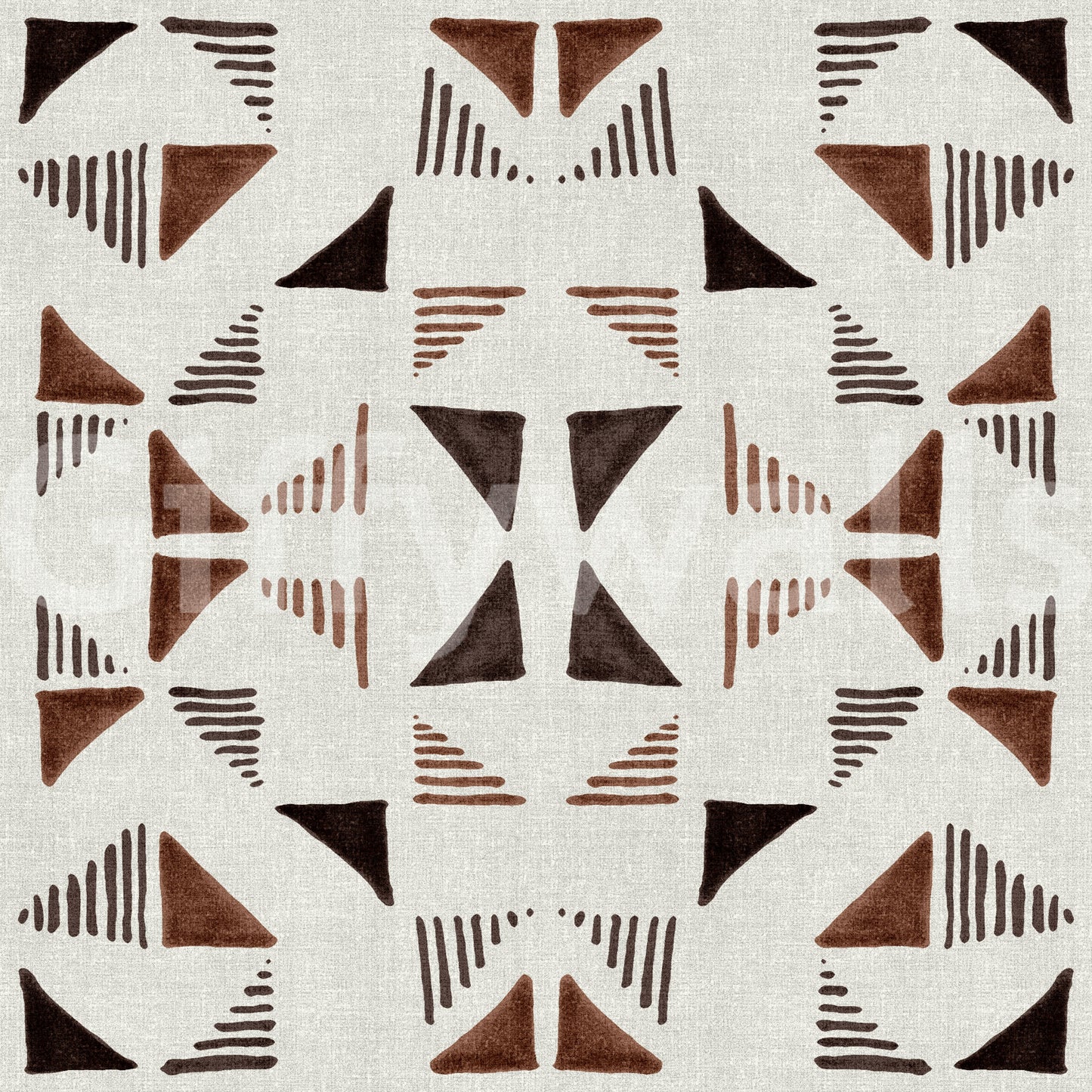 Triangles Composition Wood Wallpaper⁠