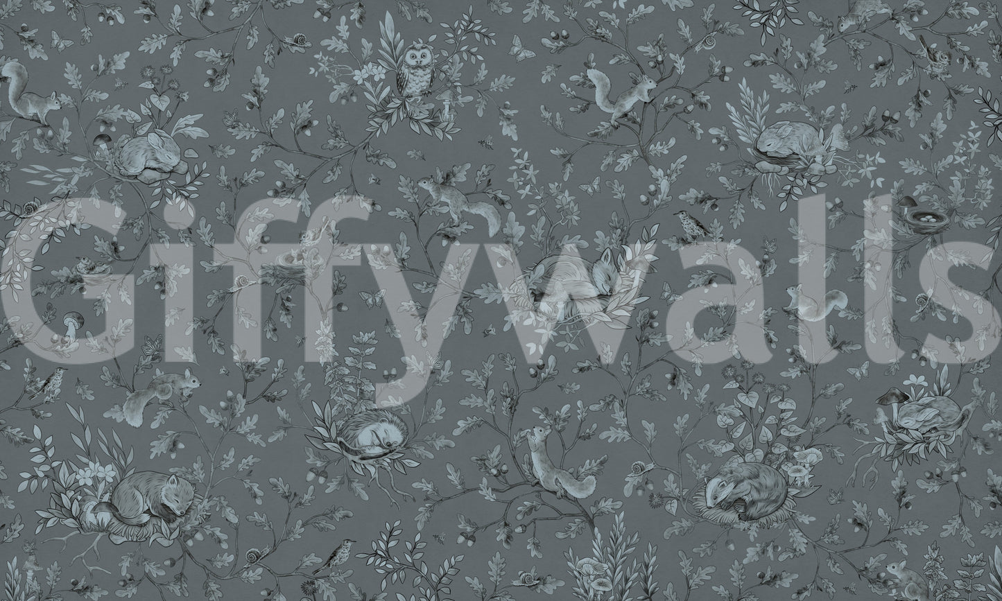 Woodland Slumber Wall Mural