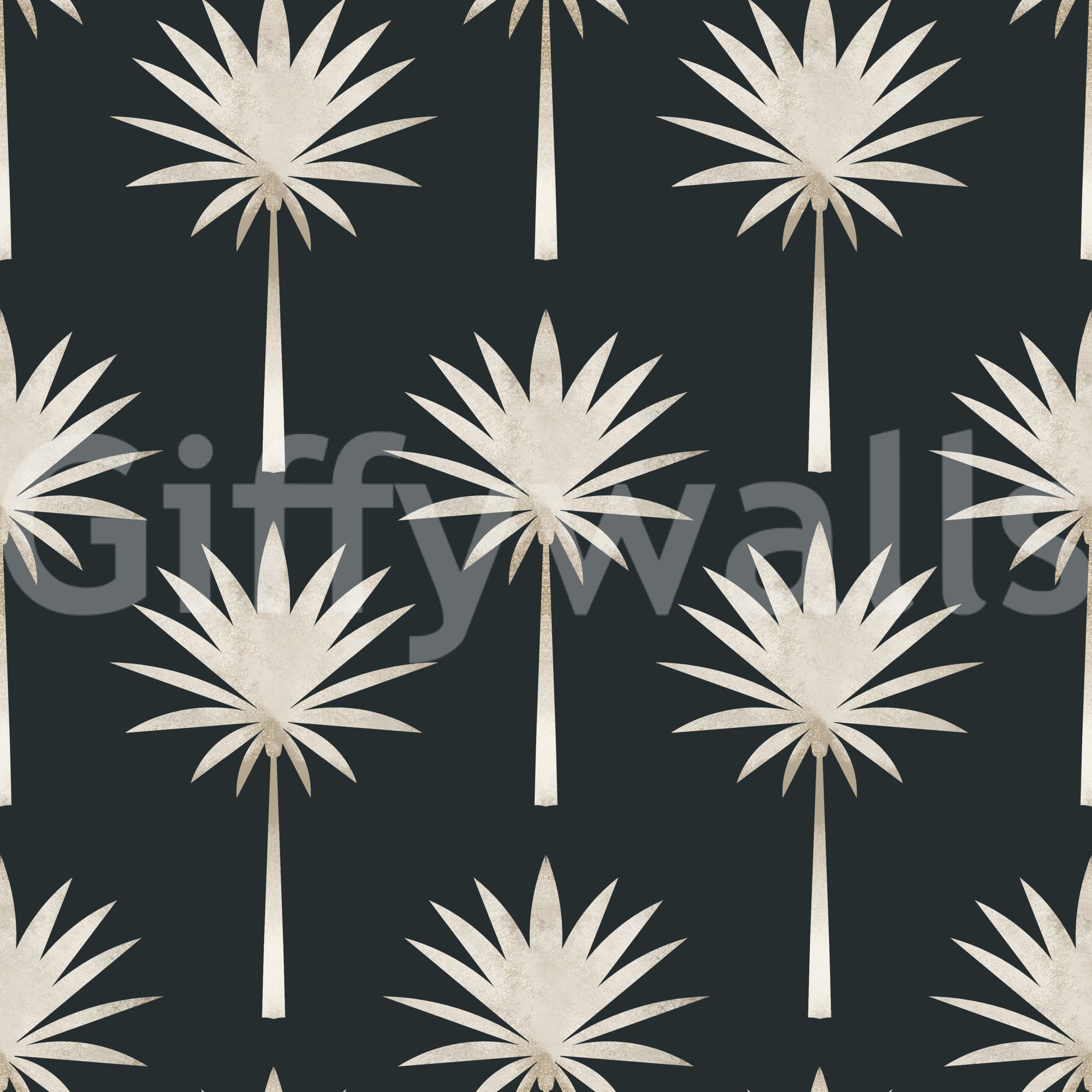 Art Deco Tropical Flair wall paper for walls with striking, elegant contrast.