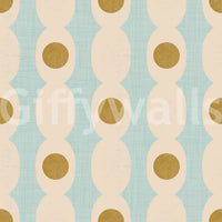 Abstract geometric Hourglass Echo wallpaper for sleek, stylish interiors.