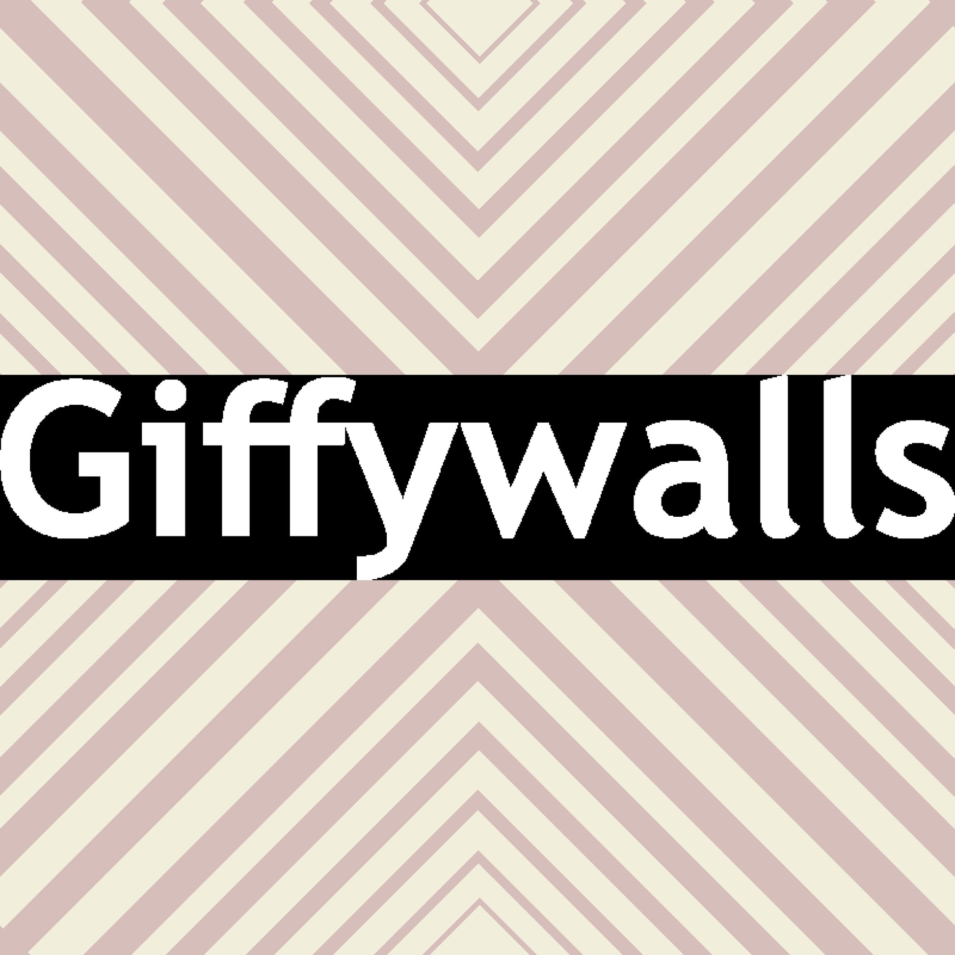 Artistic delicate stripes on Angled Stripes wallpaper.