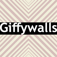 Artistic delicate stripes on Angled Stripes wallpaper.