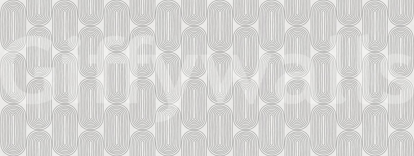 Vintage-inspired Retro Arches wallpaper, detailed, architectural, beautiful print.