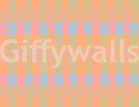 Modernist geometric wallpaper print colorful home upgrade