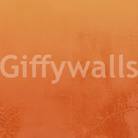 Wall mural in shimmering tones, perfect Sunset accent wall.