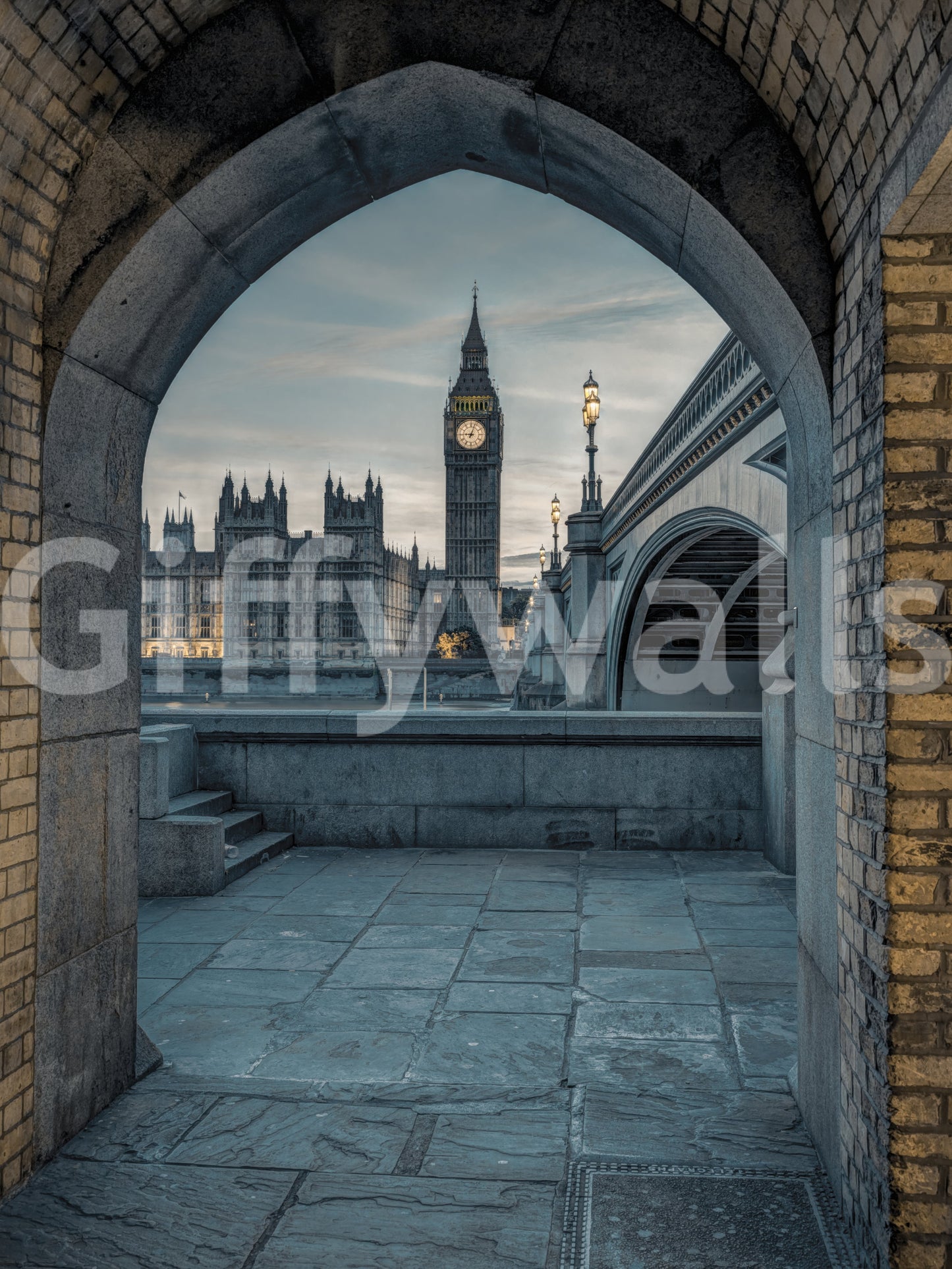 London Through Time Wall Mural