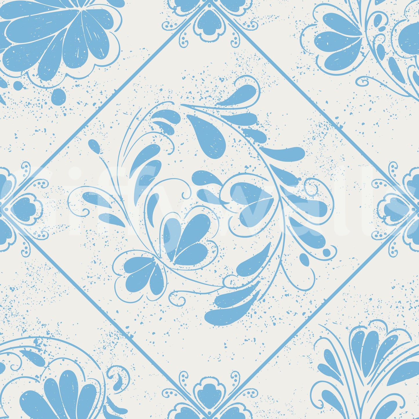 Delft Bloom Wallpaper⁠