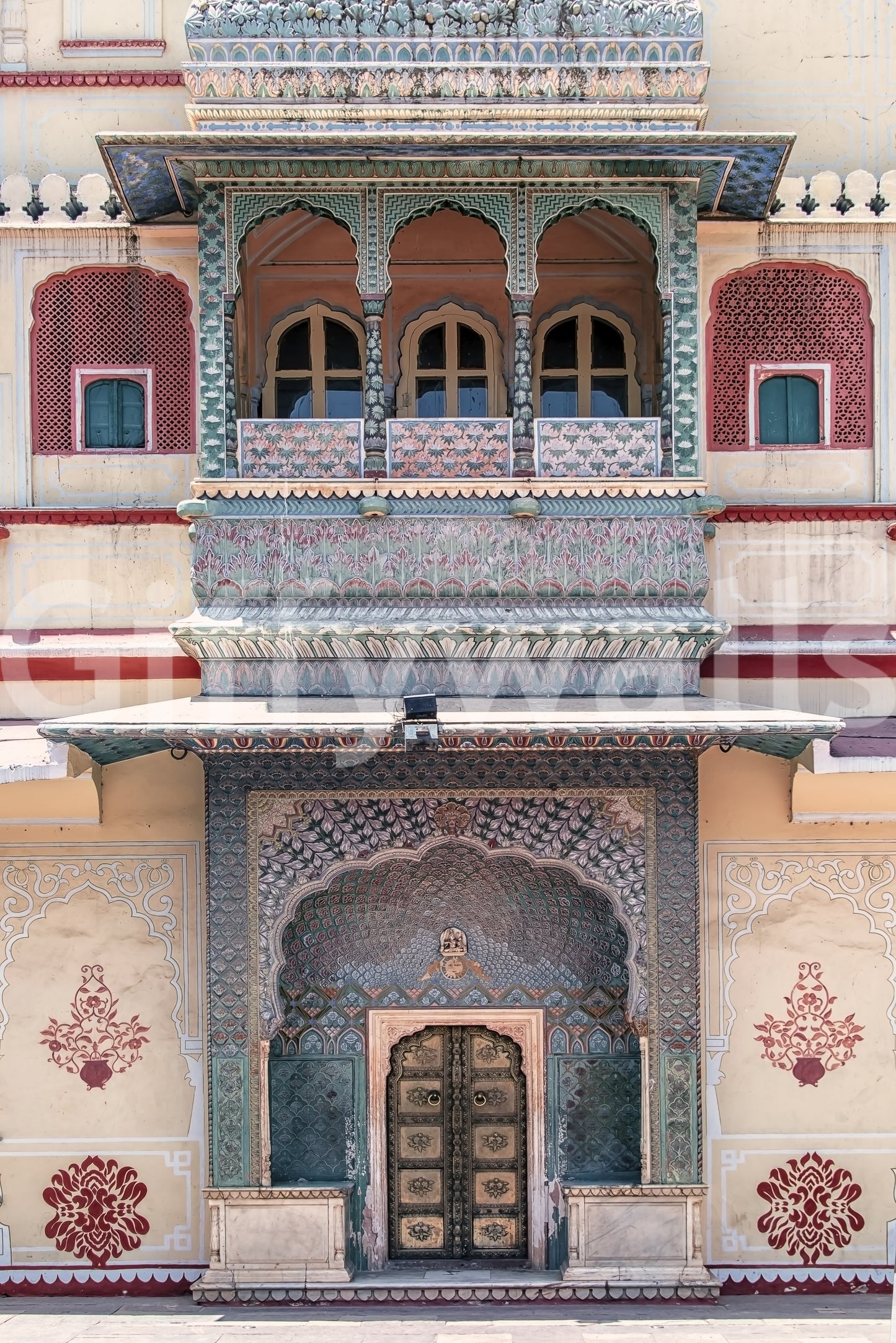 Timeless Facade Wall Mural