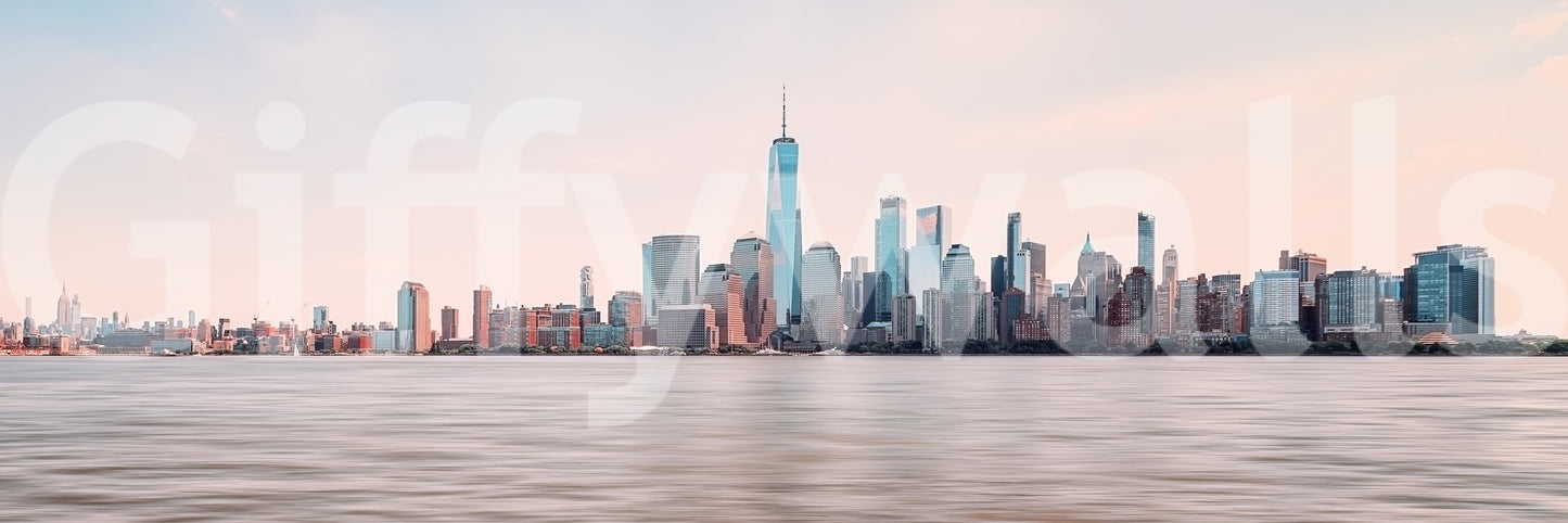 NYC Skyline Serenity Wall Mural