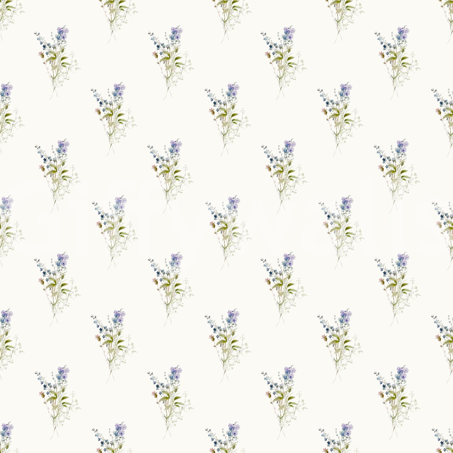 Vintage Floral Whispers Wallpaper⁠