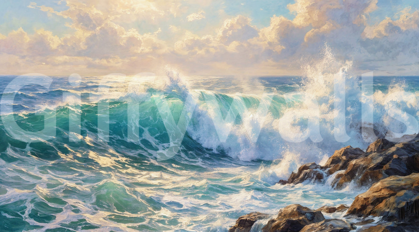 Ocean's Majesty Wall Mural