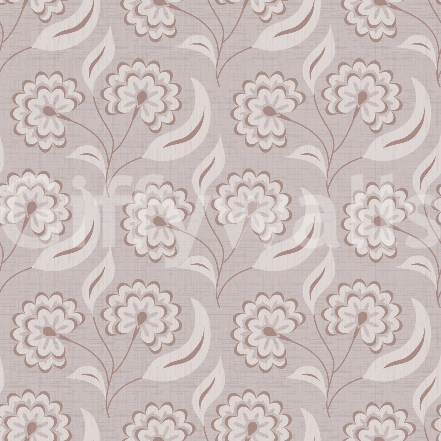 Bloomscape Beige Wallpaper⁠