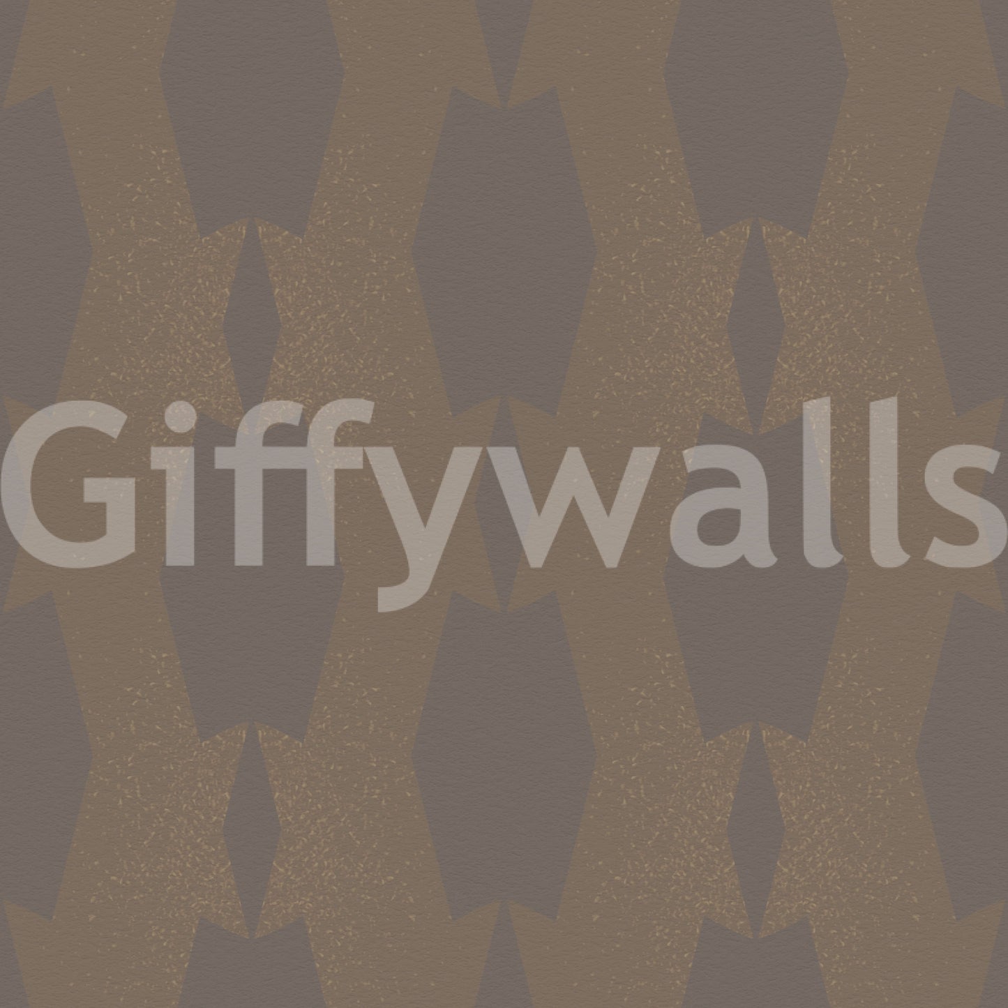 Earthy Echoes Muted Brown Geometric Wallpaper⁠