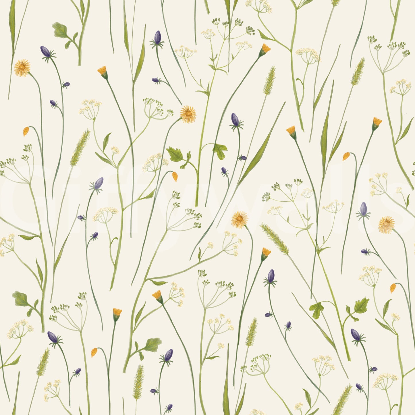 Homeland Floral Wallpaper⁠